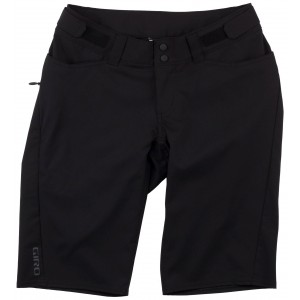 Dámske oblúkové šortky Giro s podšívkou 4 v čiernej farbe